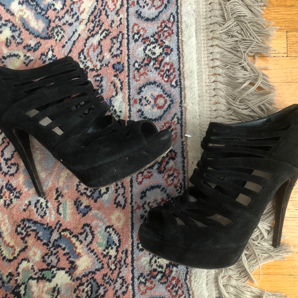 sexy suede Miu Miu heels - size 41